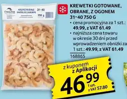Selgros Krewetki gotowane, obrane, z ogonem Selgros oferta