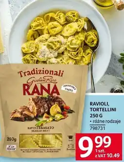 Selgros Ravioli tortellini Rana oferta
