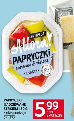 Selgros Papryczki nadziewane serkiem Selgros oferta