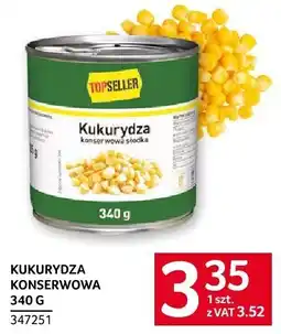 Selgros Kukurydza konserwowa Topseller oferta