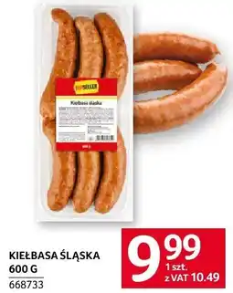 Selgros Kiełbasa śląska 600g Topseller oferta
