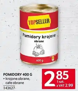 Selgros Pomidory krojone Topseller oferta