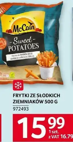 Selgros Frytki ze słodkich ziemniaków McCain oferta