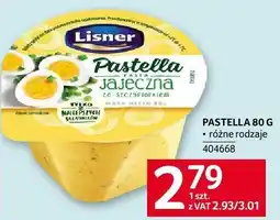 Selgros Pastella jajeczna Lisner oferta