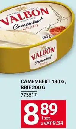 Selgros Ser camembert 180g Valbon oferta