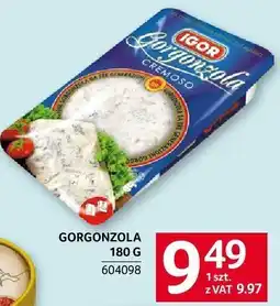 Selgros Ser gorgonzola 180g Igor oferta