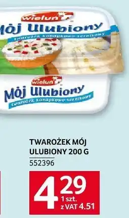Selgros Serek twarożek mój ulubiony 200g Włoszczowa oferta