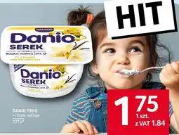 Selgros Serek danio 130g różne rodzaje Danone oferta