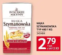 Selgros Mąka szymanowska typ 480 1kg Polskie Młyny oferta