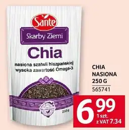 Selgros Nasiona chia 250g Sante oferta