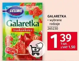 Selgros Galaretka truskawkowa Gellwe oferta