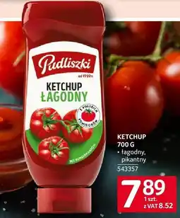 Selgros Ketchup łagodny 700g Pudliszki oferta
