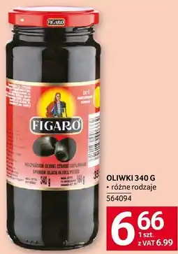 Selgros Oliwki czarne 340g Figaro oferta