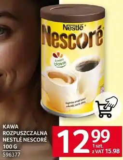 Selgros Kawa rozpuszczalna Nescafe Nescore 100g Nestle oferta