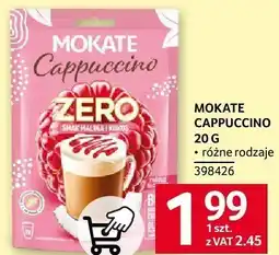 Selgros Kawa cappuccino zero 20g Mokate oferta
