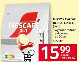 Selgros Kawa Nescafe 2w1 oferta