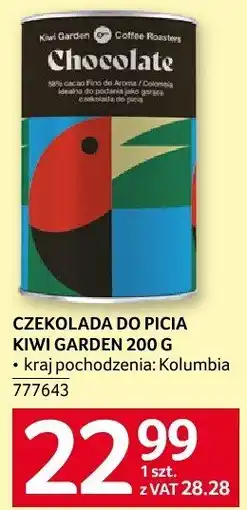 Selgros Czekolada do picia Kiwi Garden 200g oferta