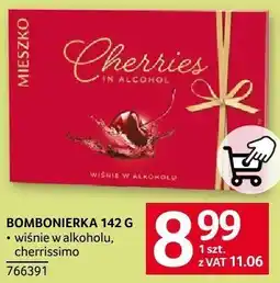 Selgros Bombonierka Cherries in alcohol Mieszko oferta