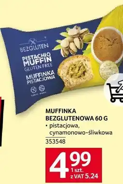 Selgros Muffinka bezglutenowa pistacjowa/cytrynowo-śliwkowa oferta