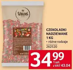 Selgros Czekoladki nadziewane Wawel oferta