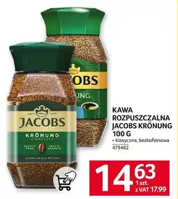 Selgros Kawa rozpuszczalna Jacobs Krönung oferta