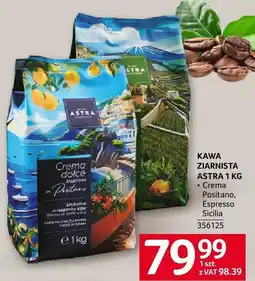 Selgros Kawa ziarnista Astra oferta