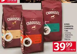 Selgros Kawa ziarnista Carousel Crema, Espresso, Classic oferta