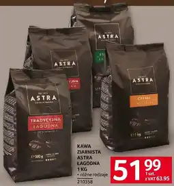 Selgros Kawa ziarnista Astra Łagodna oferta