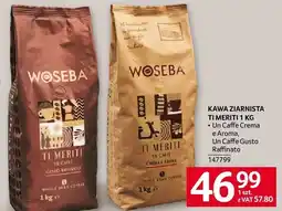Selgros Kawa Ti Meriti 1 kg Woseba oferta