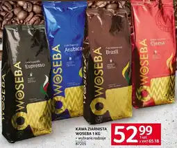 Selgros Kawa Woseba różne rodzaje 1 kg oferta