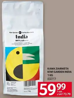 Selgros Kawa Kiwi Garden India 1 kg oferta
