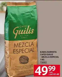 Selgros Kawa Cafes Guilis Mezcla Especial 1 kg oferta