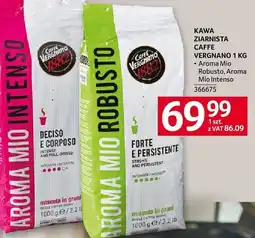 Selgros Kawa ziarnista Caffe Vergnano Aroma Mio Robusta Aroma Mio espresso 1 kg oferta