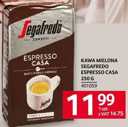 Selgros Kawa mielona Segafredo Espresso Casa oferta