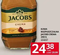 Selgros Kawa rozpuszczalna Jacobs Crema oferta