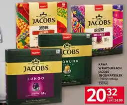 Selgros Kawa w kapsułkach Jacobs różne rodzaje oferta