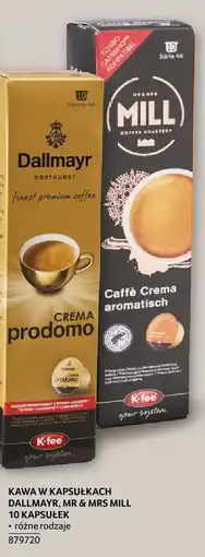 Selgros Kawa w kapsułkach Dallmayr, Mr & Mrs Mill różne rodzaje oferta