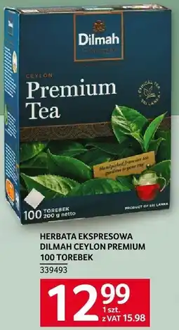 Selgros Herbata ekspresowa Dilmah Ceylon Premium oferta
