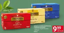 Selgros Herbata czarna ekspresowa Twinings English Breakfast, Earl Grey oferta
