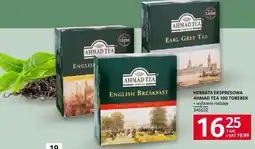 Selgros Herbata ekspresowa Ahmad Tea oferta