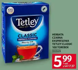 Selgros Herbata czarna ekspresowa Tetley Classic oferta