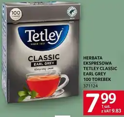 Selgros Herbata ekspresowa Tetley Classic Earl Grey oferta