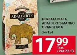 Selgros Herbata biała Adalbert's Mango Orange oferta