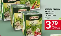 Selgros Herbata zielona Big-Active oferta