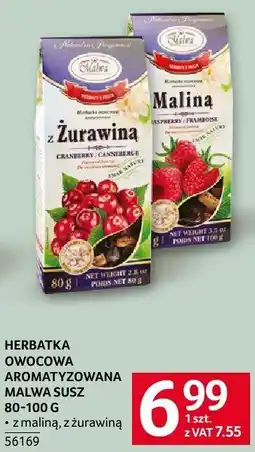 Selgros Herbata owocowa aromatyzowana Malwa Susz 80-100g oferta