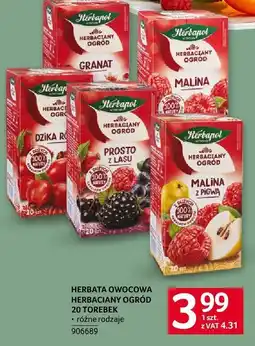 Selgros Herbata owocowa Herbaciany Ogród Granat Herbapol oferta