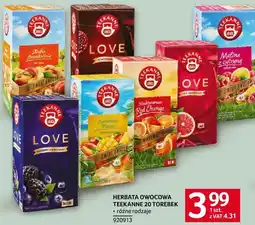 Selgros Herbata owocowa Teekanne 20 torebek oferta