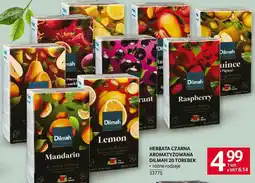 Selgros Herbata czarna aromatyzowana Dilmah oferta