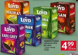 Selgros Herbata czarna liściasta Loyd oferta