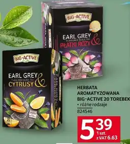 Selgros Herbata aromatyzowana Big-Active oferta